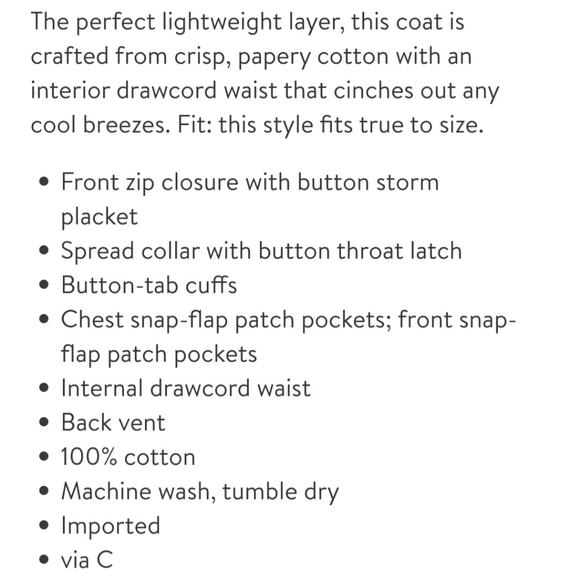 ATM Anthony Thomas Melillo Black Paper Cotton Coat - Picture 16 of 16